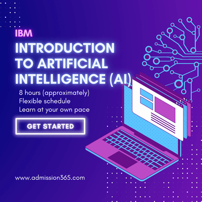 IBM Introduction to Artificial Intelligence (AI) - Admission365