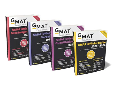GMAT Official Guide 2023-2024 Bundle,Focus Edition - Admission365