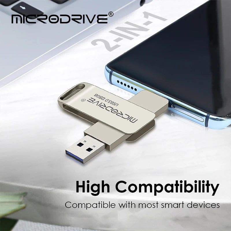MicroDrive USB 3.0 OTG Flash Drive: Fast, Stable, and Versatile