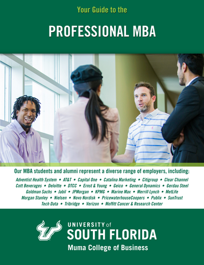 Professional MBA: University Of south florida